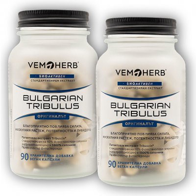 VemoHerb Bulgarian Tribulus 180 kapslí – Sleviste.cz
