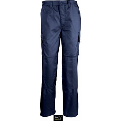 Sol's ProWear Pracovní kapsáčové kalhoty s chrániči kolen modrá námořní – Zboží Mobilmania