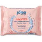 Jolea Sensitive čisticí ubrousky na pleť 3v1 25 ks – Hledejceny.cz