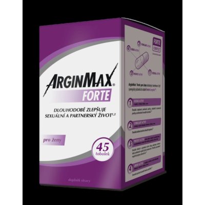 ArginMax Forte pro ženy 45 tobolek – Hledejceny.cz