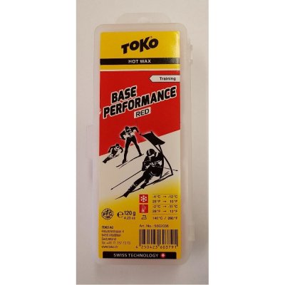 Toko Base Performance Hot Wax red -4/-12 120 g – Zboží Mobilmania