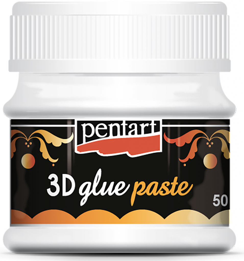 Pentart Lepidlo 3D glue paste 50ml Pentacolor LEP523306 20733 od 63 Kč -  Heureka.cz