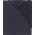 Livarno Home Žerzejové napínací prostěradlo 90-100x200 tmavě modrá – Zboží Dáma