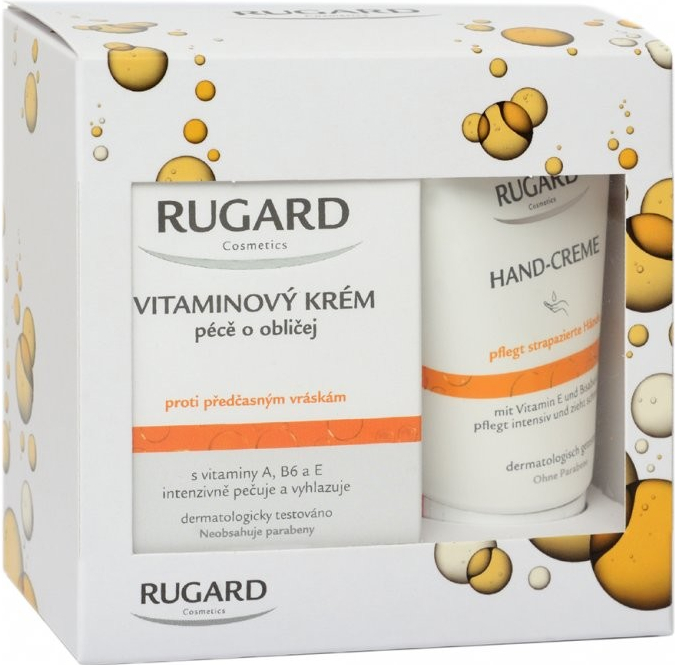 RUGARD Vitaminový krém proti předčasným vráskám 100 ml + krém na ruce 50 ml