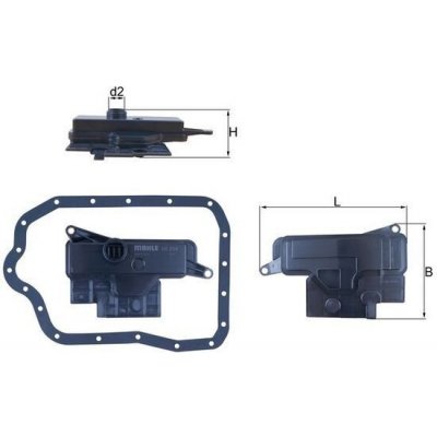 Hydraulický filtr, automatická převodovka KNECHT HX 234D – Hledejceny.cz
