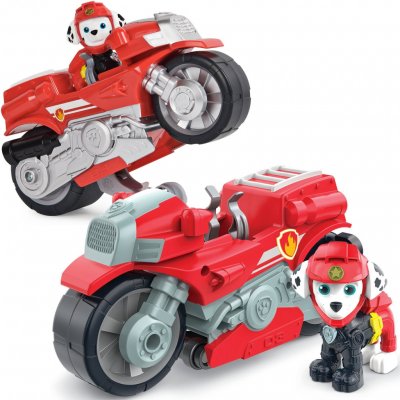 Spin Master Paw Patrol Tlapková Patrola Moto Pups motorka s figurkou Marshall – Zboží Mobilmania