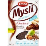 Emco Mysli na zdraví Pohankové Čokoláda a mandle 340 g – Zbozi.Blesk.cz