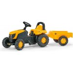 Rolly Toys Šlapací traktor JCB s přívěsem a nakladačem 02383 – Hledejceny.cz