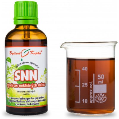 Bylinné kapky Bylinkářovo tajemství Neklidné nohy SNN/RLS tinktura 50 ml – Hledejceny.cz