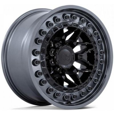 Black Rhino Hard Alloys ALPHA 9x18 6x139,7 ET0 matte black with gunmetal Lip | Zboží Auto