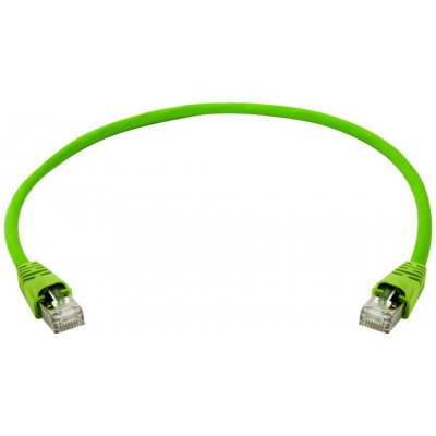 Telegärtner 100008994 RJ45 CAT 6A S/FTP 10m zelený