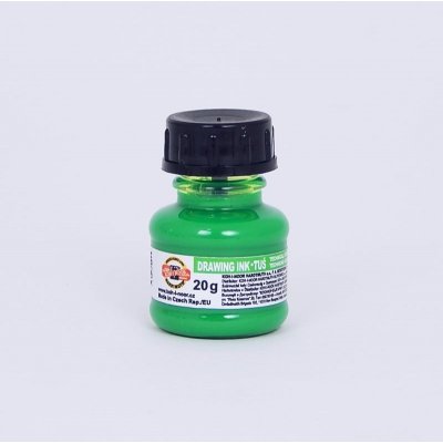 Koh-i-noor tuš 1417 barevná 20g fluorescenční zelená 65103 – Zboží Dáma