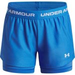 Under Armour G TECH PLAY UP 2-IN-1 SHORTS modré 6004985-402 – Zboží Dáma