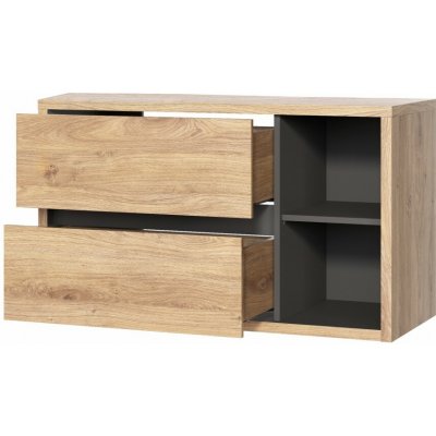 COMAD Skříňka pod umyvadlo 100cm 2 zásuvky DEVON 5907441299503 – Sleviste.cz