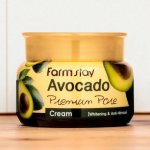 FARM STAY - Avocado Premium Pore Cream - Krém na obličej s avokádovým olejem 100 ml – Zboží Dáma