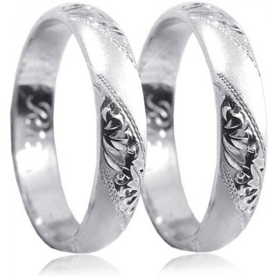 Zlatnictví Zlatíčko Stříbrné snubní prsteny P4R15