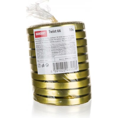 BANQUET víčko TWIST 66 ZLA (10ks) – Hledejceny.cz