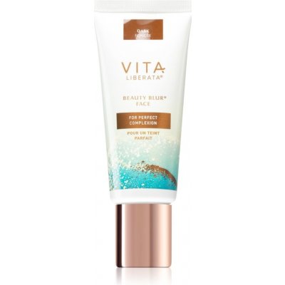 Vita Liberata Beauty Blur Face rozjasňující tónovací krém s vyhlazujícím efektem Dark 30 ml – Zbozi.Blesk.cz