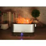 Aromiqa FLAME sonický aroma difuzér efekt plamene & měnící LED osvětlení časovač 2 6 h – Hledejceny.cz