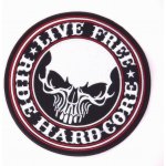Motorkářská nášivka Live Free Hardcore.NAS7100614 – Hledejceny.cz