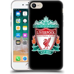 Pouzdro HEAD CASE Apple iPhone 7 ZNAK LIVERPOOL FC OFFICIAL BLACK