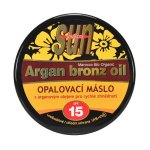 SunVital Argan Bronz Oil opalovací máslo SPF15 200 ml – Zboží Mobilmania