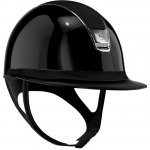 Samshield Jezdecká helma MissShield 2.0 Glossy Alcantara černá – Zboží Dáma