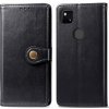 Pouzdro FORCELL LEATHER BUCKLE Google Pixel 4a černé