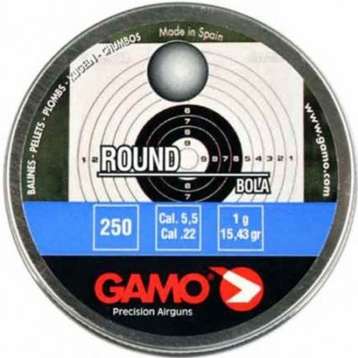 Broky GAMO Round Byla 1,000 g 5,5 mm 250 ks – Zboží Dáma