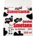 Milkin Čerstvá smetana ke šlehání 33% 250 ml – Zboží Mobilmania