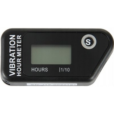 Bezdrátový měřič motohodin, vibrační, resetovatelný, voděodolný 70021 | Zboží Auto