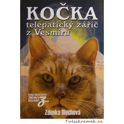 Blechová Zděnka Kočka telepatický zářič z Vesmíru – Zboží Mobilmania