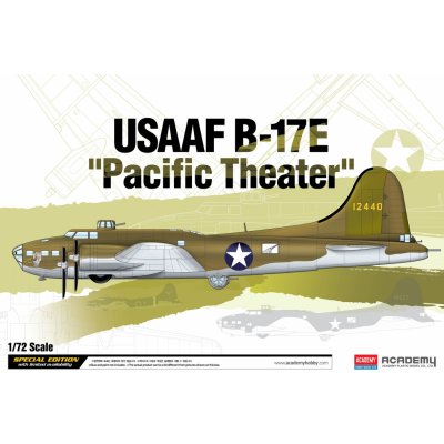 Academy Model Kit letadlo 12533USAAF B 17E Pacific Theater 1:72 – Zbozi.Blesk.cz