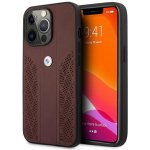 Pouzdro BMW iPhone 13 Pro Max Leather Curve Perforate red – Hledejceny.cz