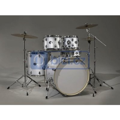 Ludwig LCF50P028 Element Pop White Sparkle