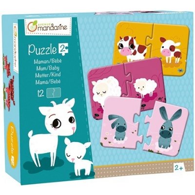 Avenue Mandarine Duo puzzle Maminka a mládě – Zboží Mobilmania