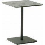 Kave Home Brai 70 x 70 cm kovový zahradní stůl Tmavě zelený – Hledejceny.cz