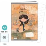 ARGUS Sešit A4 TYP 444 Anekke – Zboží Dáma
