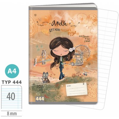 ARGUS Sešit A4 TYP 444 Anekke – Zboží Dáma