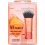 Real Techniques Mini Travel Real Techniques Mini štětec na make-up 1 ks + Real Techniques Original Collection Base houbička na make-up 1 ks – Hledejceny.cz