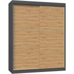 TP Living IGA s posuvnými dveřmi 160 cm dub Artisan – Zboží Mobilmania