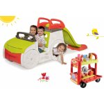 Smoby set preliazčka Adventure Car a Écoiffier vozík se zmrzlinou – Zboží Dáma
