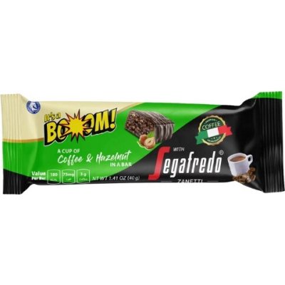 London Food Segafredo Coffee & Hazelnut Bar 40 g – Zboží Dáma