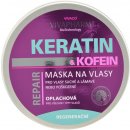 VivaPharm Keratinová maska na vlasy s kofeinem 200 ml