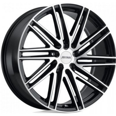Petrol P1C 8x17 5x105 ET40 gloss black with Machined Face | Zboží Auto