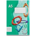 Papírny Brno školní sešit EKO 545 A5 čtverečkovaný – Zboží Dáma