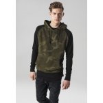 Camo Contrast Raglan Hoody olive camo/blk – Zboží Mobilmania