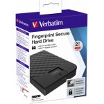 Verbatim Fingerprint Secure Hard Drive 2TB, 53651 – Zboží Živě