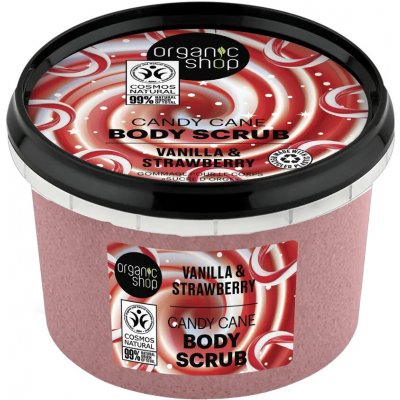 ORGANIC SHOP tělový peeling Cukrová hůlka 250 ml – Zboží Mobilmania