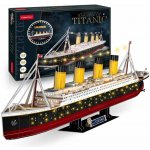 CubicFun 3D puzzle Svítící Titanic 266 ks – Hledejceny.cz